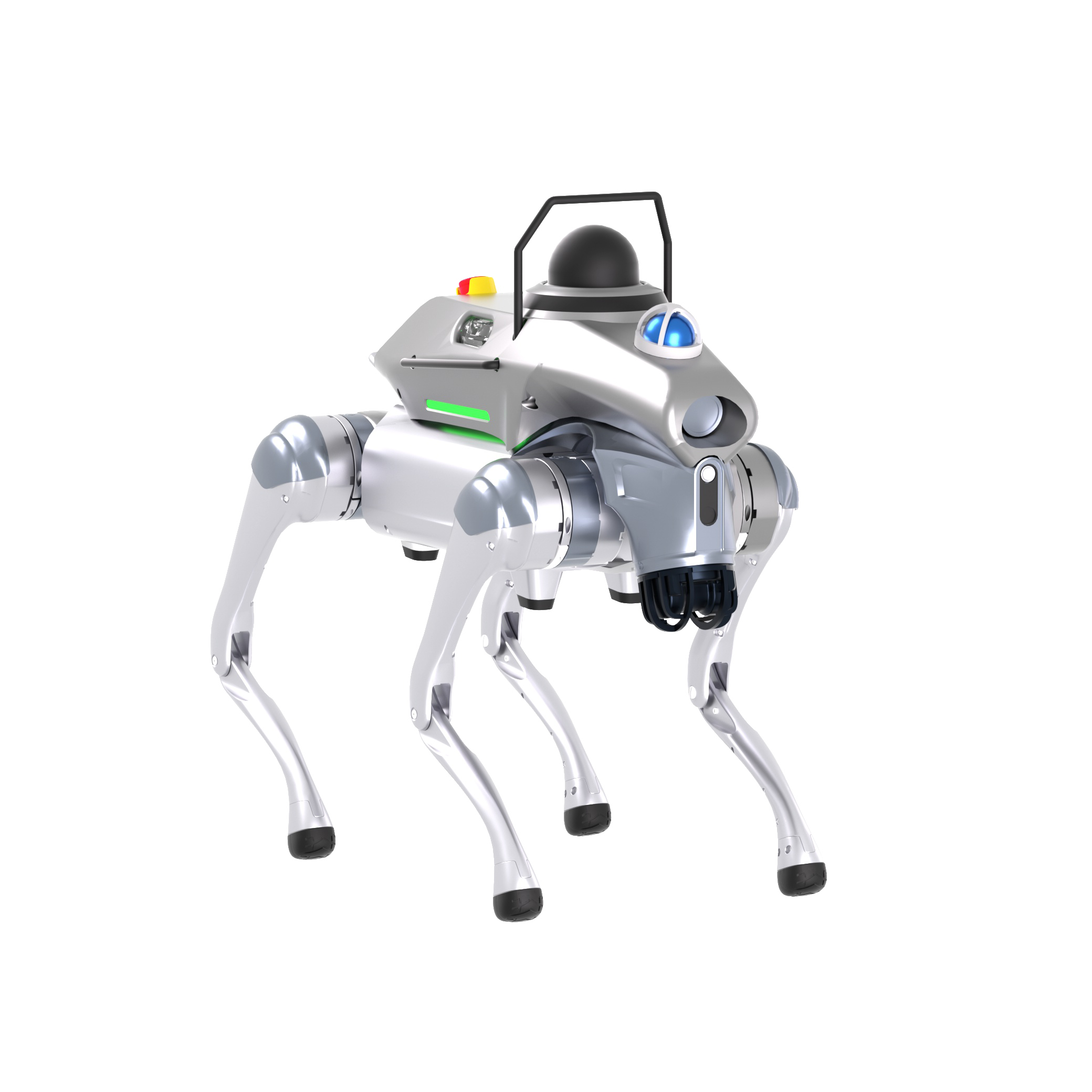 四足巡逻机器人